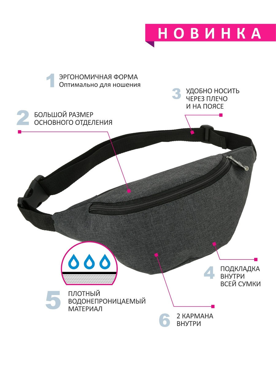 Поясная Сумка Лекса/Waist Bag Leksa