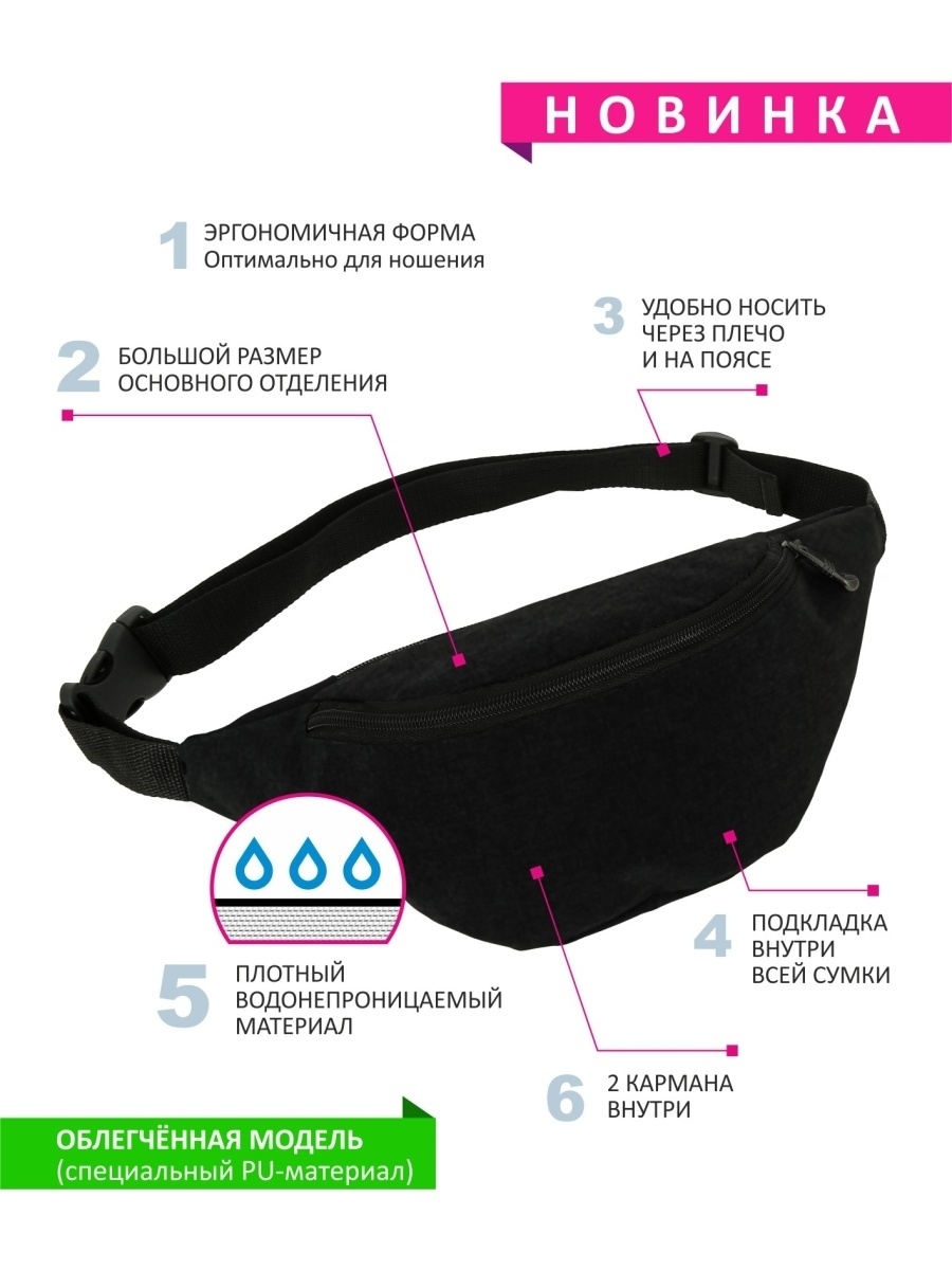 Поясная Сумка Лекса/Waist Bag Leksa